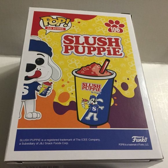 NEW Slush Puppie Flocked Exclusive Funko Flocked Pop Figure #106 - Picture 6 of 8